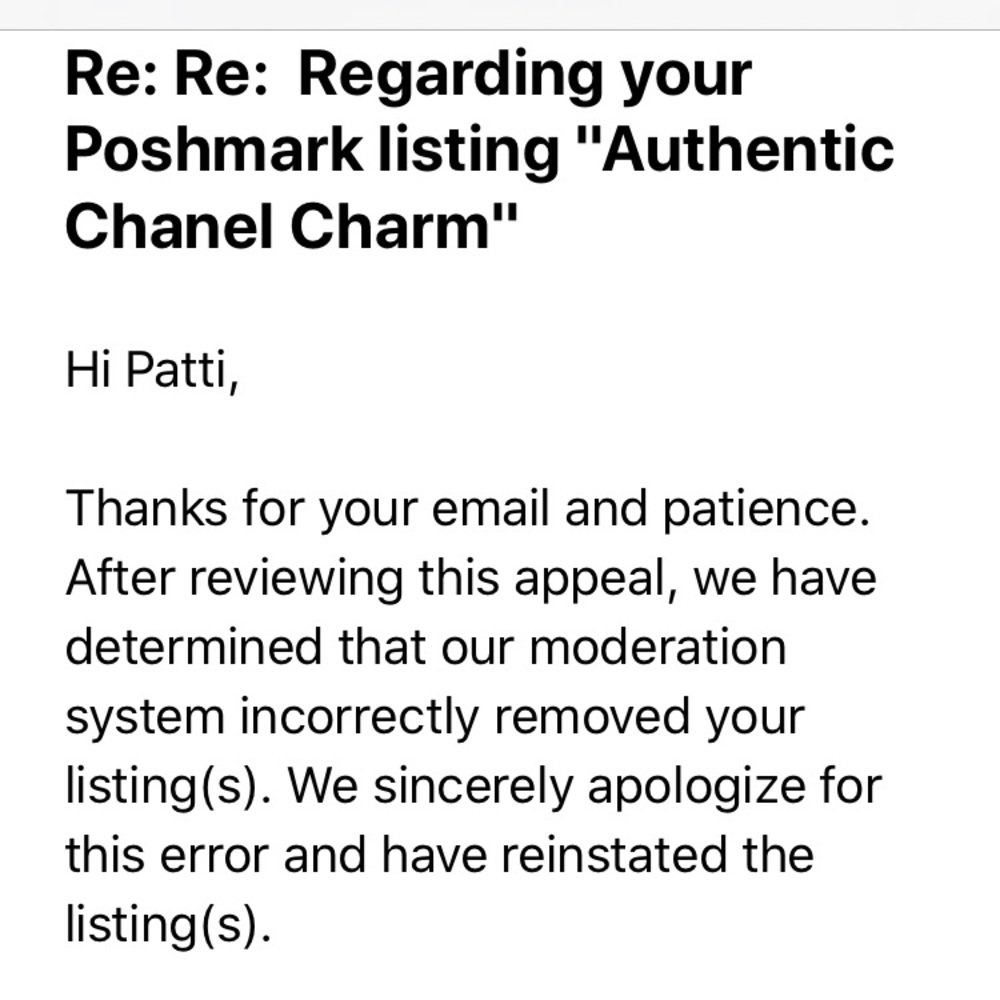 FAKE CHANEL JEWELRY WARNING
